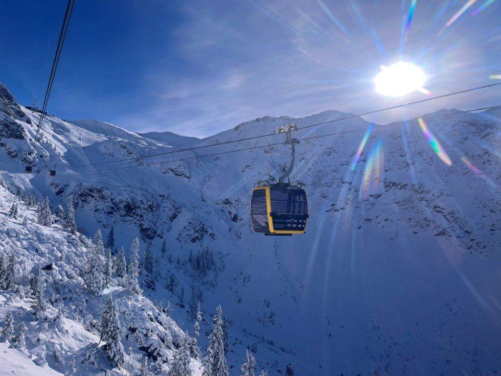 2S gondola Nebelhornbahn