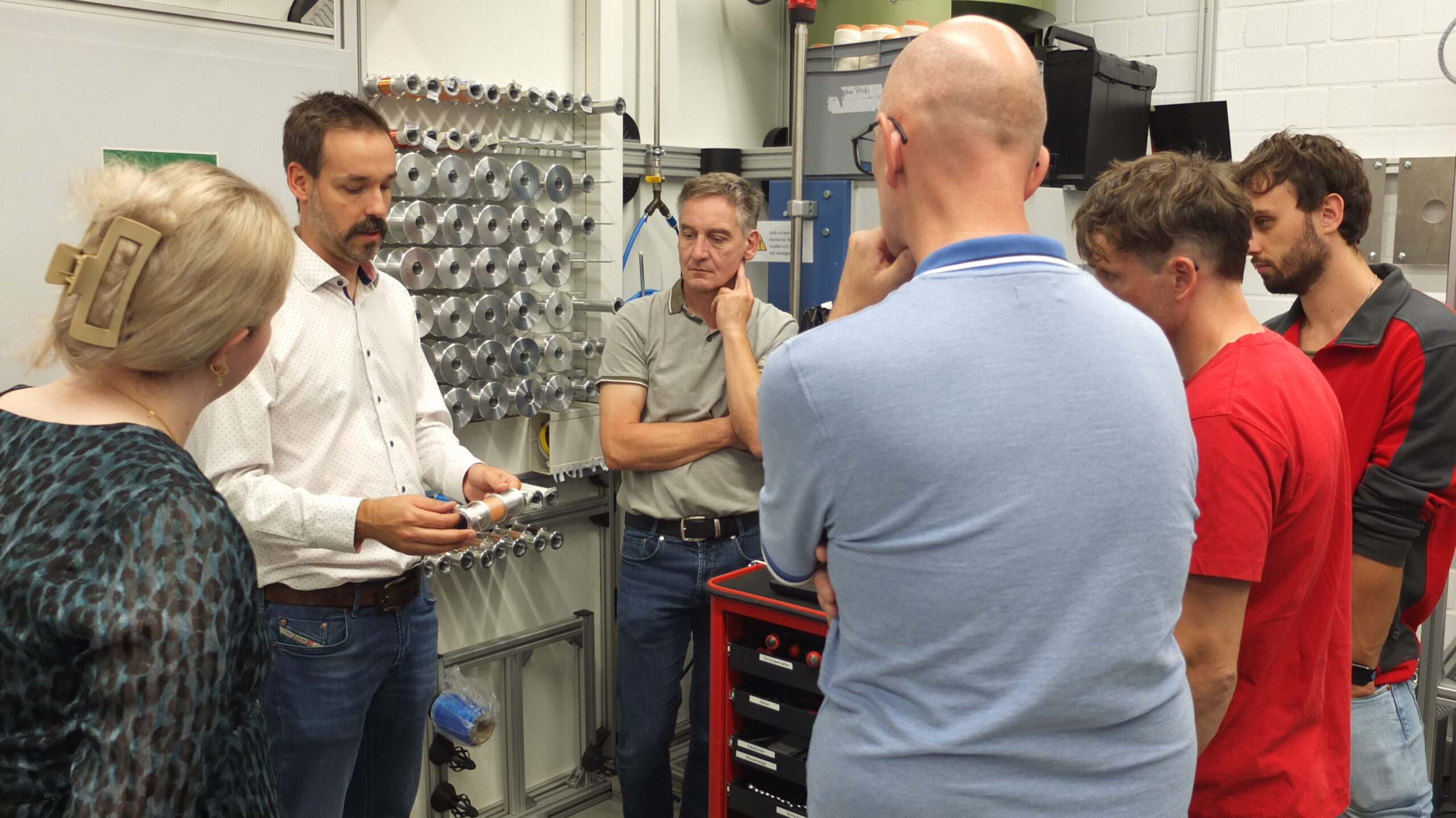 In September, the ROTEC team visited the German Institutes for Textile and Fiber Research (DITF) in Denkendorf.