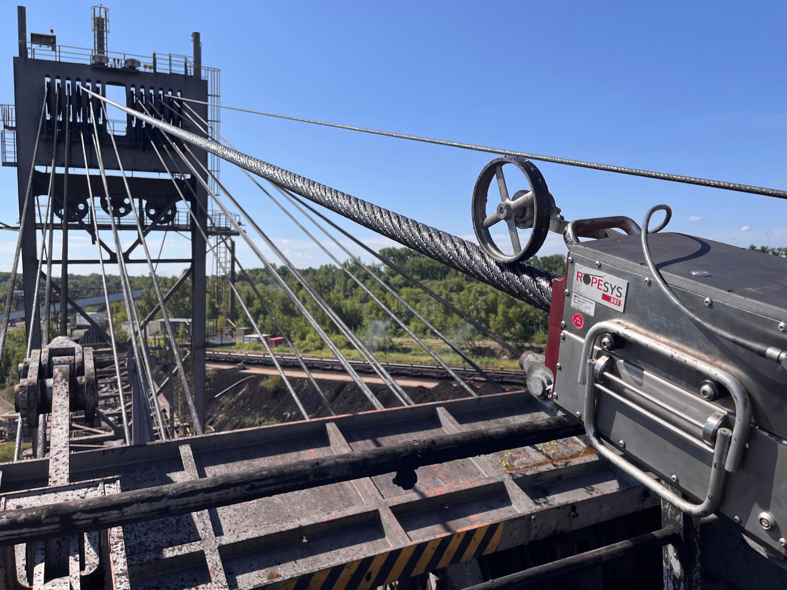 Seilprüfung im Tagebau Hambach-2 Seilprüfung Teleférico del Teide Teneriffa – Arbeiten an Gondel und Seil