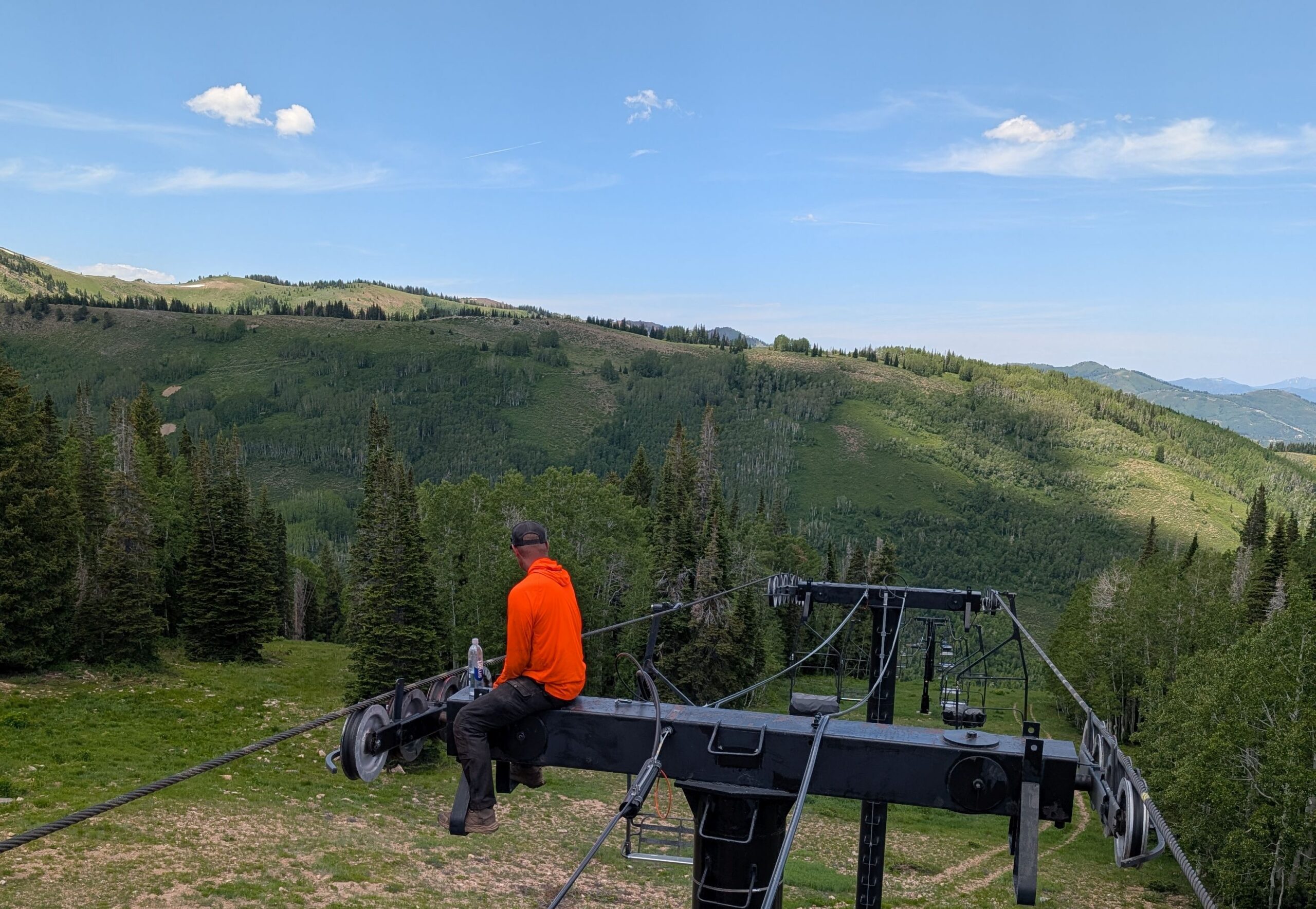 Utah Magnetic Rope Testing Rope testing in open-cast mining with ROPESYS device on hoist rope