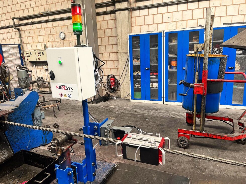 Newcastle Rope Testing ROPESYS Inline Rope Testing device