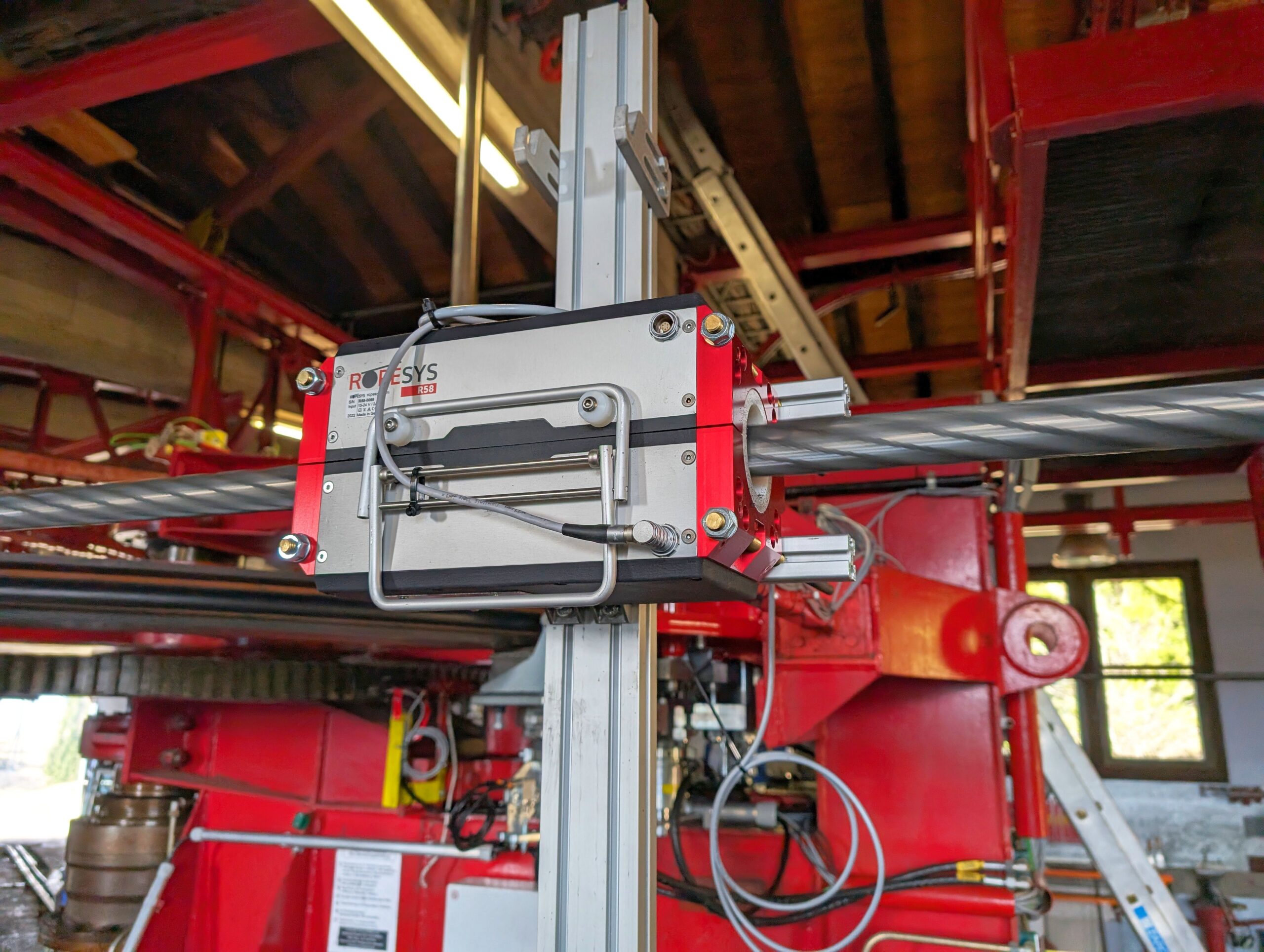 ROPESYS Splice Finder – Device for Rope Monitoring